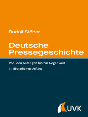 cover image of Deutsche Pressegeschichte